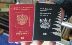 Паспорт Новой Зеландии