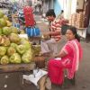 Продавцы зеленых кокосов