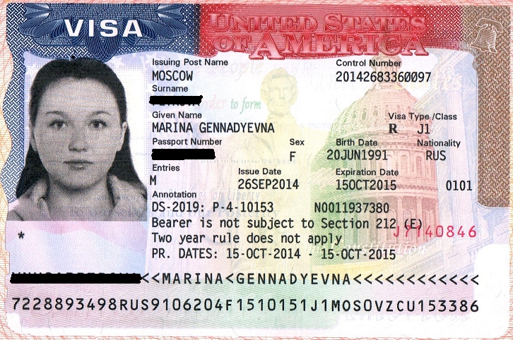Visa Marina from Cheboksary