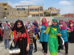 1 сентября, школьники и школьницы Арабская Республика Египет, Африка