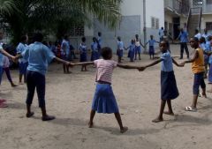 1 сентября, школьники и школьницы Республики Конго, Африка 4