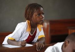 1 сентября, школьники и школьницы Демократической Республики Конго, Африка 6