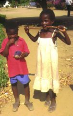1 сентября, дети - школьники и школьницы в Буркина Фасо, Африка 3