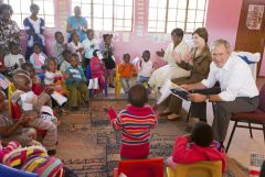 1 сентября, дети - школьники и школьницы в Ботсвана, Африка 6