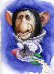 Карикатура Романа Генна на бывшего президента Ирана Махмуда Ахмадинежада