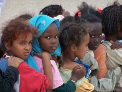 1 сентября, школьники и школьницы Исламской Республики Мавритания, Африка 7
