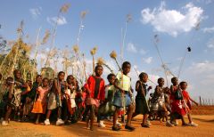 1 сентября, школьники и школьницы Королевства Свазиленд, Африка 10