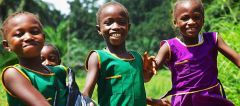 1 сентября, школьники и школьницы Республики Сьерра Леоне, Африка 10