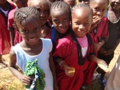 1 сентября, школьники и школьницы Республики Гамбия, Африка 6