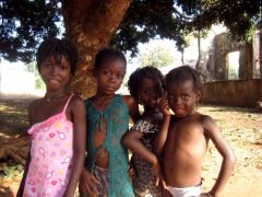 1 сентября, школьники и школьницы Республики Гвинея Бисау, Африка 4