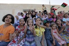 1 сентября, школьники и школьницы Государства Ливия, Африка 11