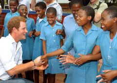 1 сентября, школьники и школьницы Королевства Лесото, Африка 3