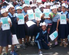 1 сентября, школьники и школьницы Республики Маврикий, Африка 6