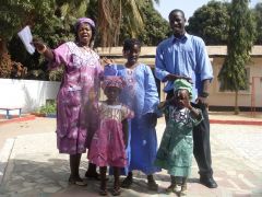 1 сентября, школьники и школьницы Республики Гамбия, Африка 16