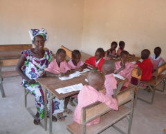 1 сентября, школьники и школьницы Республики Гамбия, Африка 8