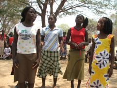 1 сентября, школьники и школьницы Республики Замбия, Африка 5