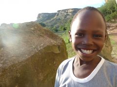 1 сентября, школьники и школьницы Королевства Лесото, Африка 13