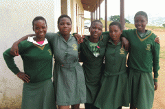 1 сентября, школьники и школьницы Королевства Свазиленд, Африка 6