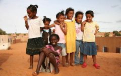 1 сентября, школьники и школьницы Исламской Республики Мавритания, Африка 3