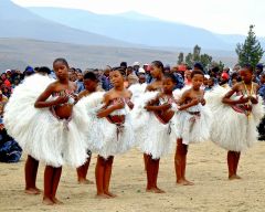 1 сентября, школьники и школьницы Королевства Лесото, Африка 16