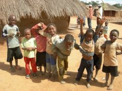 1 сентября, школьники и школьницы Республики Мозамбик, Африка 4
