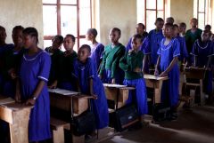 1 сентября, школьники и школьницы Объединённой Республики Танзания, Африка 5