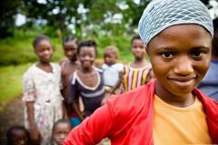 1 сентября, школьники и школьницы Республики Либерия, Африка 6.jpg