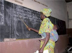 1 сентября, школьники и школьницы Республики Мали, Африка 10