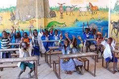 1 сентября, школьники и школьницы Республики Гамбия, Африка 7