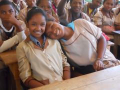 1 сентября, школьники и школьницы Республики Мадагаскар, Африка 21