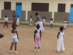 1 сентября, школьники и школьницы Республики Конго, Африка 2