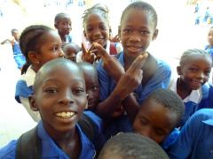 1 сентября, школьники и школьницы Республики Гамбия, Африка 6