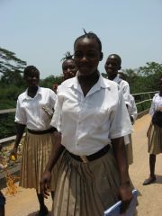 1 сентября, школьники и школьницы Республики Сьерра Леоне, Африка 8