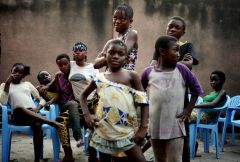 1 сентября, школьники и школьницы Республики Конго, Африка 6