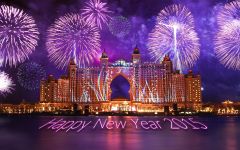 New Year Dubai 2015, Новый год 2015 в Дубаях
