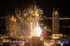 Mississauga, Canada New Year 2015 Fireworks, Новый 2015 года в Миссисога, Канада