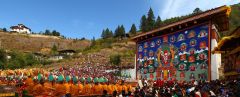 New Year Losar 2015 In Thimphu, Kingdom Of Bhutan, Новый год Лосар 2015 в Тхимпху, Королевство Бутан