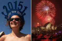 New Year 2015 In Australia, пляжные шапочки