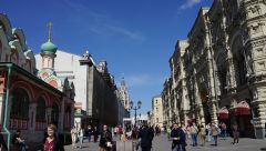 Никольская улица у Красной площади, Москва 14.05.2016 г.