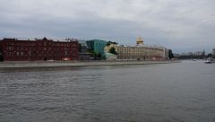 Вид на Москва реку с Крымской набережной, Москва, 19.06.15 г.
