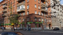 Перекресток улиц Лесная и 1 Миусская, светофор открывается во все стороны, Москва 15.07.2015 г..jpg