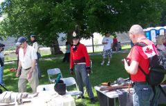 Росперсонал отзывы, London, Ontario, Canada, enactment society brought A British flavour To Canada Day