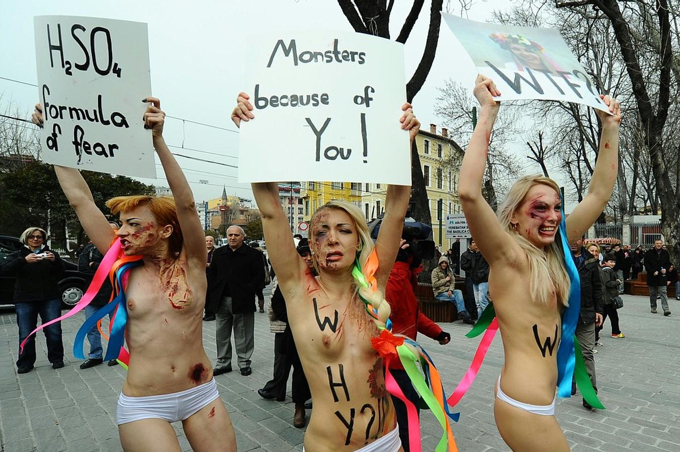 протест голых женщинах фото 43