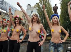 Femen, Ukraine Topless Women's Rights Group,