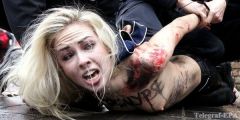 Активистки Femen задержаны за акцию протеста в Ватикане