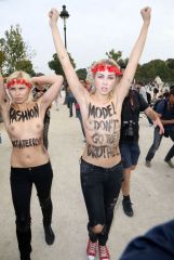 Nina Ricci FEMEN Protest 3
