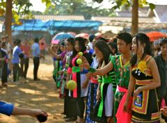 Новогодний фестиваль Хмонгов в Лаосе, hmong people's New year In Laos 2016 5
