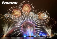 Happy New Year 2016 в Лондоне, UK