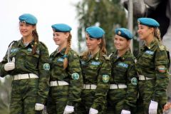 женщины военнослужащие впервые будут участвовать в параде победы в самаре