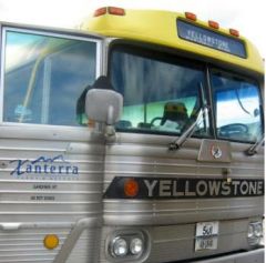 автобус в Yellowstone